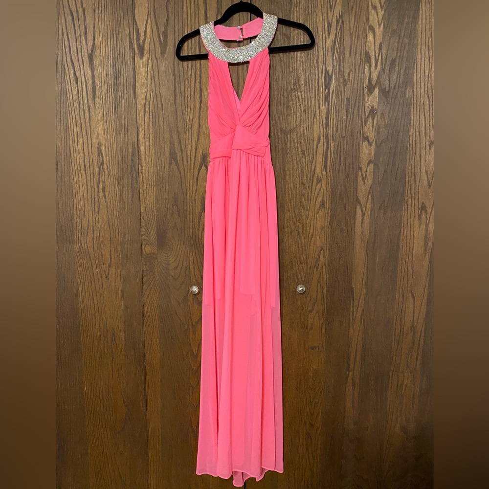 Hot Pink Maxi Dress
